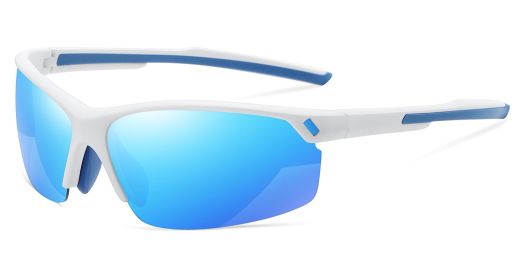 Matrix Sparks Prescription Sports Glasses White - ANSI Z87.1 Certified - Running, Cycling and Hunting Sunglasses
