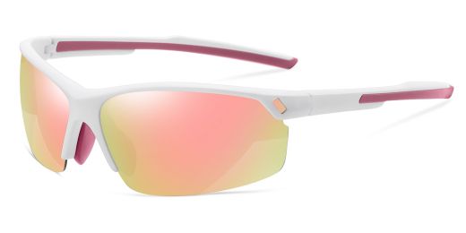 Matrix Sparks Prescription Sports Glasses Pink - ANSI Z87.1 Certified - Running, Cycling and Hunting Sunglasses