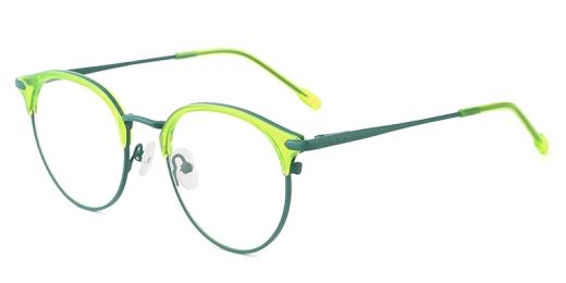 Melody Prescription Eyeglasses Green