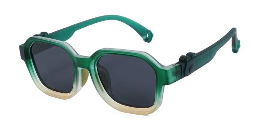 Sophia Green RX Sunglasses For Youth - Kids Friendly Impact Resistant   - Boys and Girls Prescription Eyeglasses 