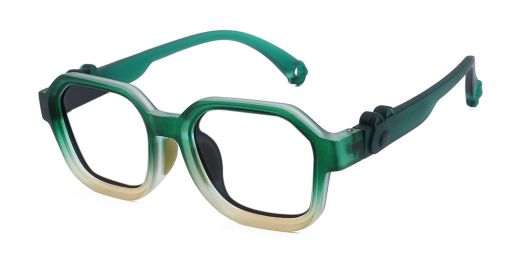 Sophia Green RX Glasses For Youth - Kids Friendly Impact Resistant   - Boys and Girls Prescription Eyeglasses 