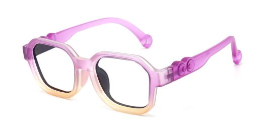 Oliver Purple RX Glasses For Youth - Kids Friendly Impact Resistant   - Boys and Girls Prescription Eyeglasses 