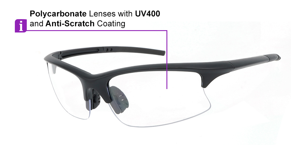 Matrix Rainier Prescription Safety Glasses - ANSI Z87.1 Certified