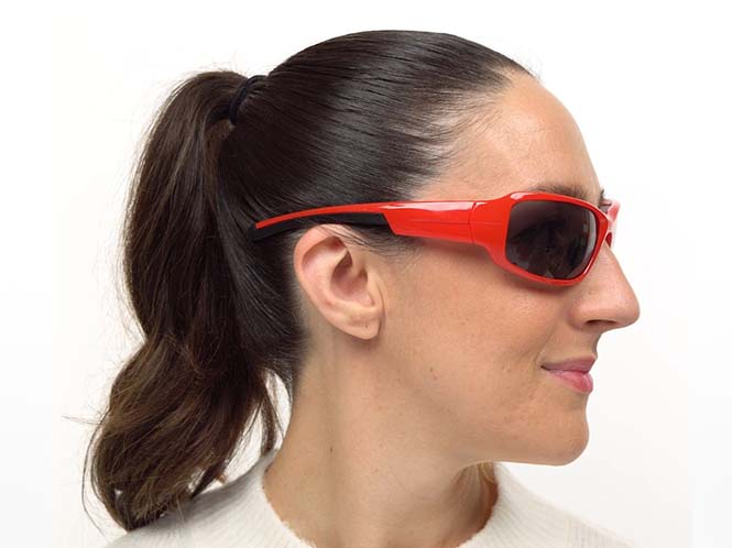 Tacoma Prescription Sports Sunglasses Red -- ANSI Z87.1 Certified
