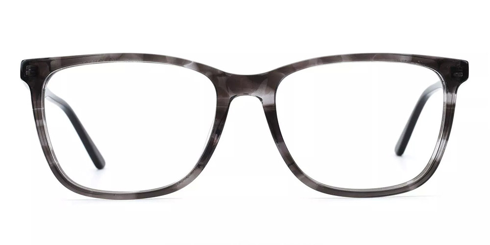 Benicia Cat Eye Prescription Glasses - Handmade Acetate - Grey