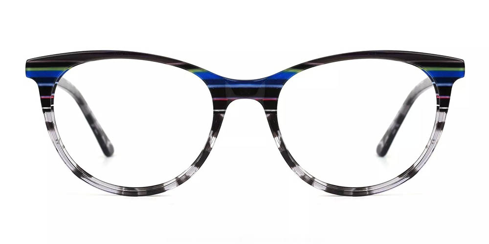 Athens Cat Eye Prescription Glasses - Handmade Acetate - Tortoise