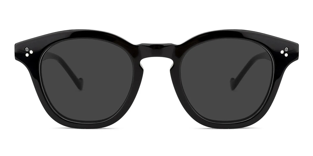 Exeter Prescription Sunglasses Black Acetate