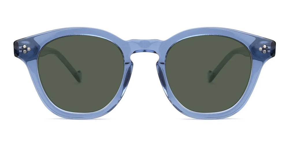 Exeter Prescription Sunglasses Blue Acetate