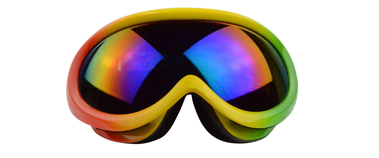 Mateo Rx Ski Goggle Rainbow - Prescription Snowboard Goggles