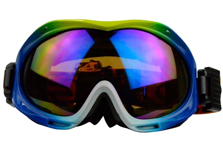 Jeremy Prescription Snowboard and Ski Goggles Yellow (Rx Inserts)