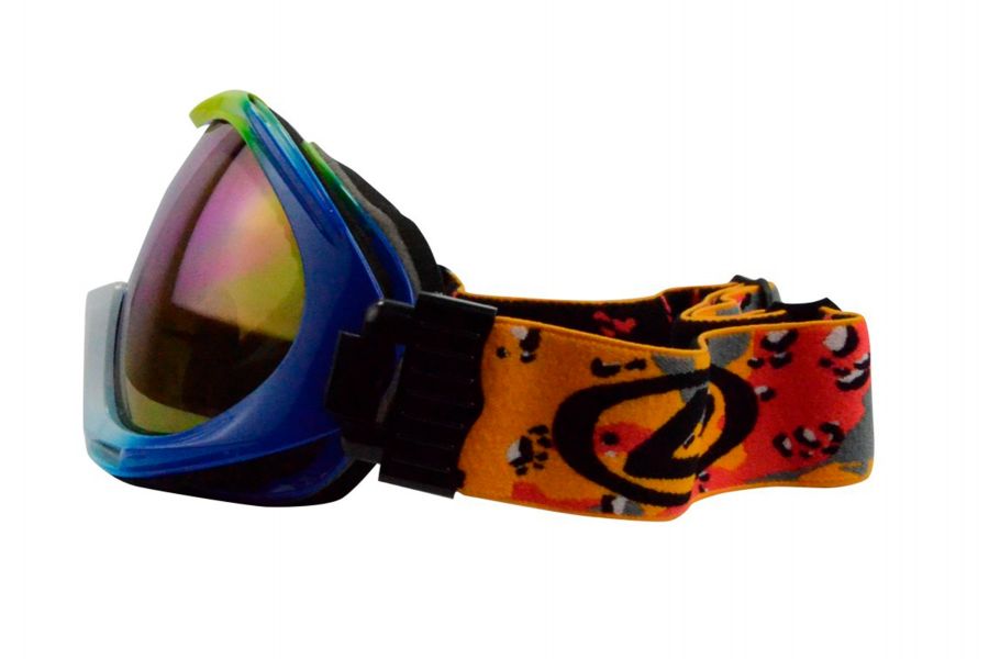 Jeremy Prescription Snowboard and Ski Goggles Yellow (Rx Inserts)