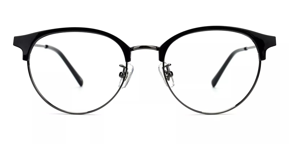 Vancouver Polarized Clip On Prescription Sunglasses Black