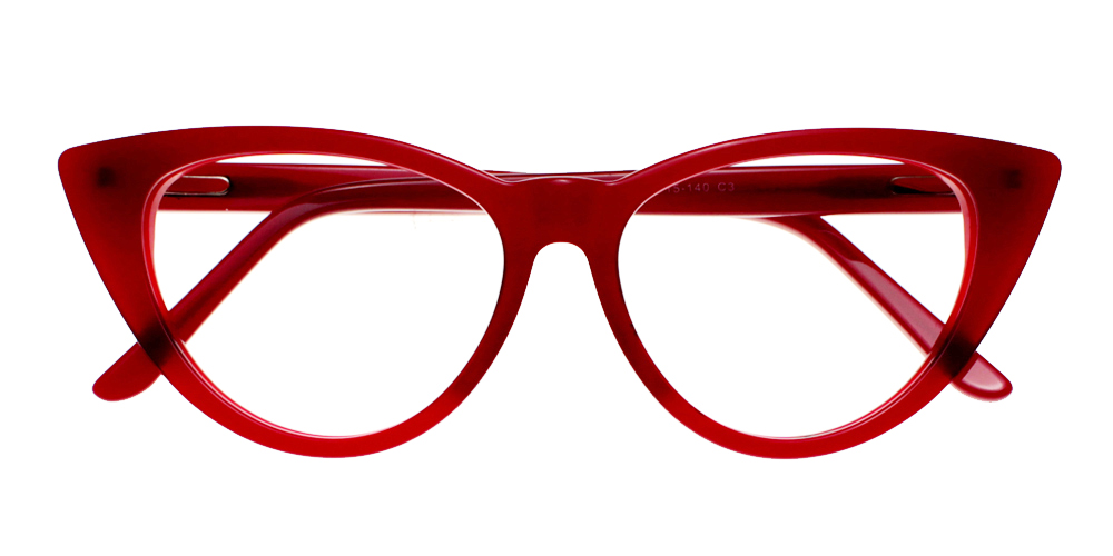 Catalina Eyeglasses Red