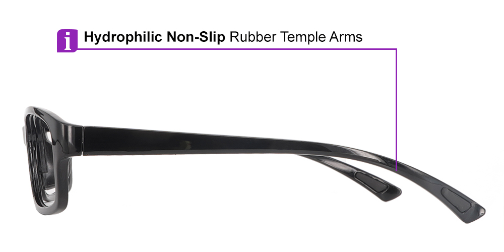 Irwindale Prescription Sports Glasses - Non Slip Temples - Interchangealbe Head Strap