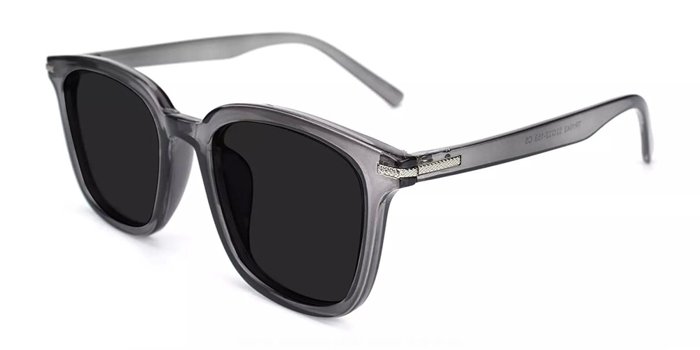 Waterbury Prescription Sunglasses Gray Clear