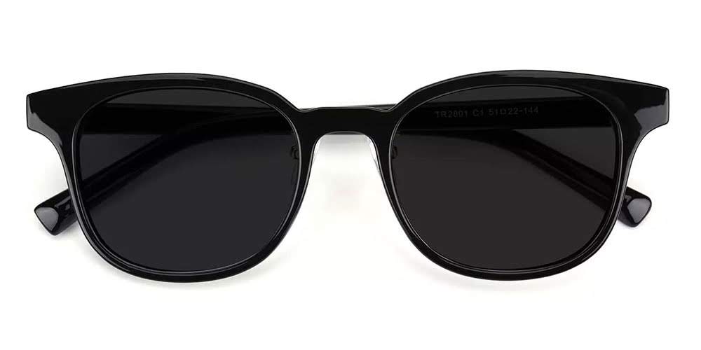Clovis Prescription Sunglasses Black