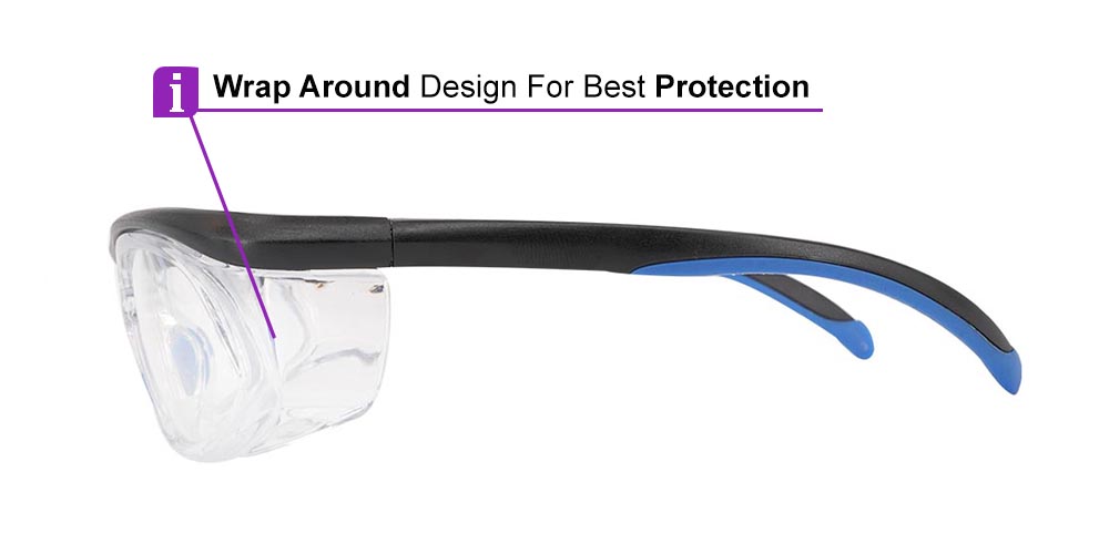 Fusion Prescription Safety Goggles W6 - ANSI Z87.1 Rated