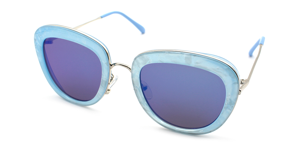 Emily Rx Sunglasses Blue - Women Prescription Sunglasses