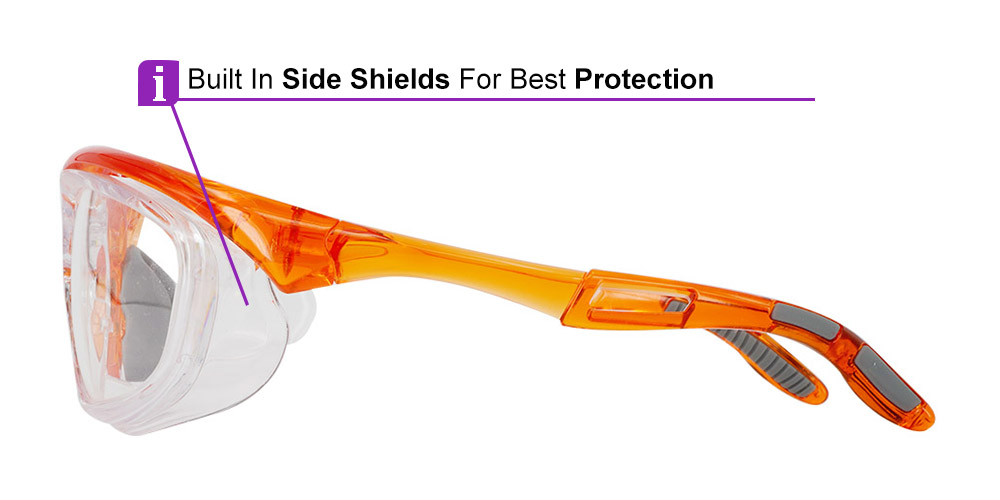 Fusion Toledo Prescription Glasses - Rx Goggles - Z87.1 Certified