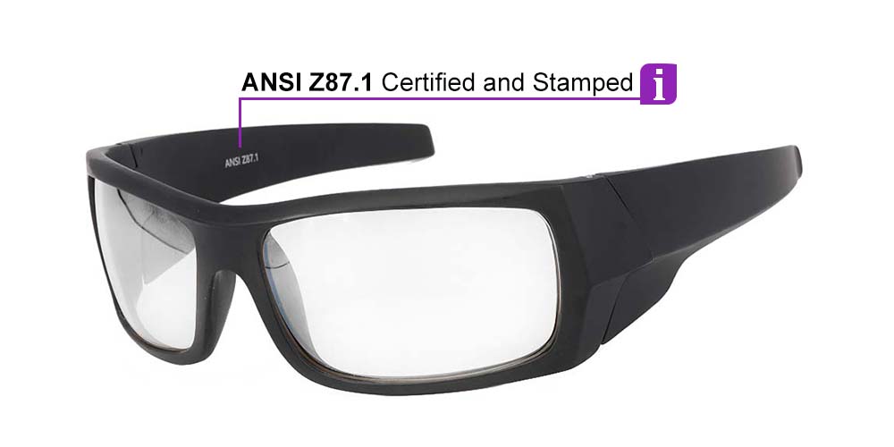 Glendale Prescription Safety Glasses -- ANSI Z87.1 Rated