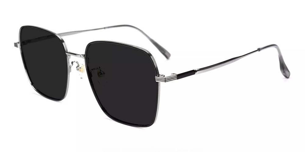 Oakland Prescription Sunglasses - Titanium Frame - Black