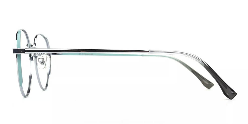 Palm Bay Prescription Glasses - Titanium Frame - Silver