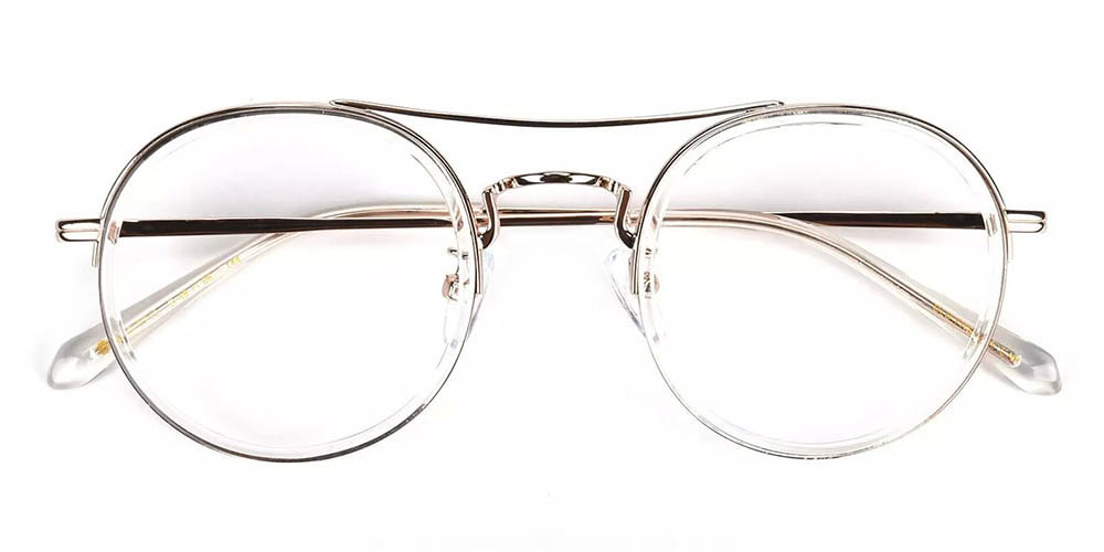 Lancaster Prescription Glasses - Handmade Acetate - Clear