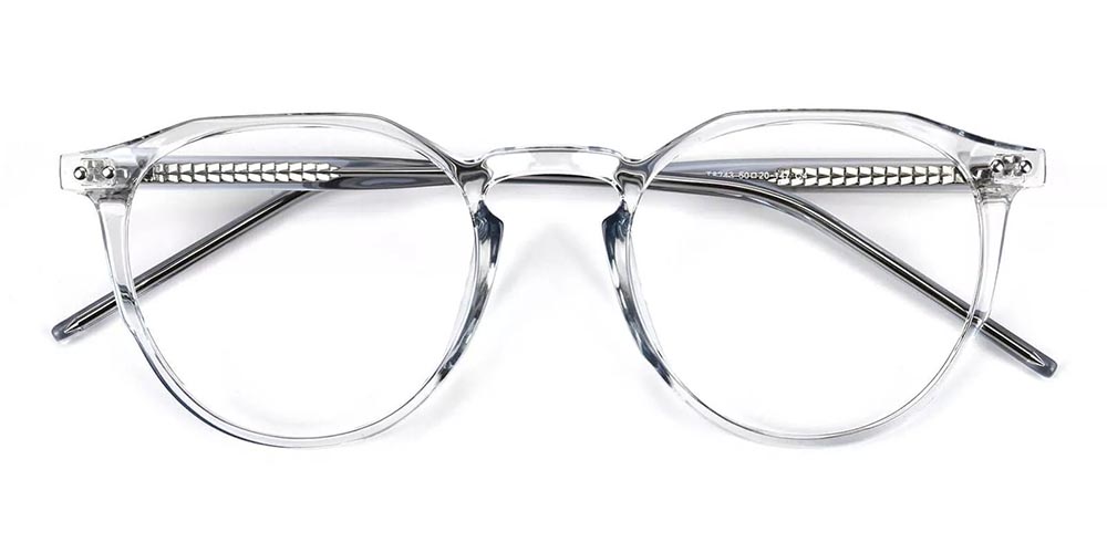 Columbia Prescription Glasses - Super Light TR90 - Clear Grey