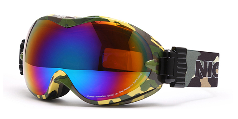 Panorama Prescription Ski and Snowboard Goggles Camouflage