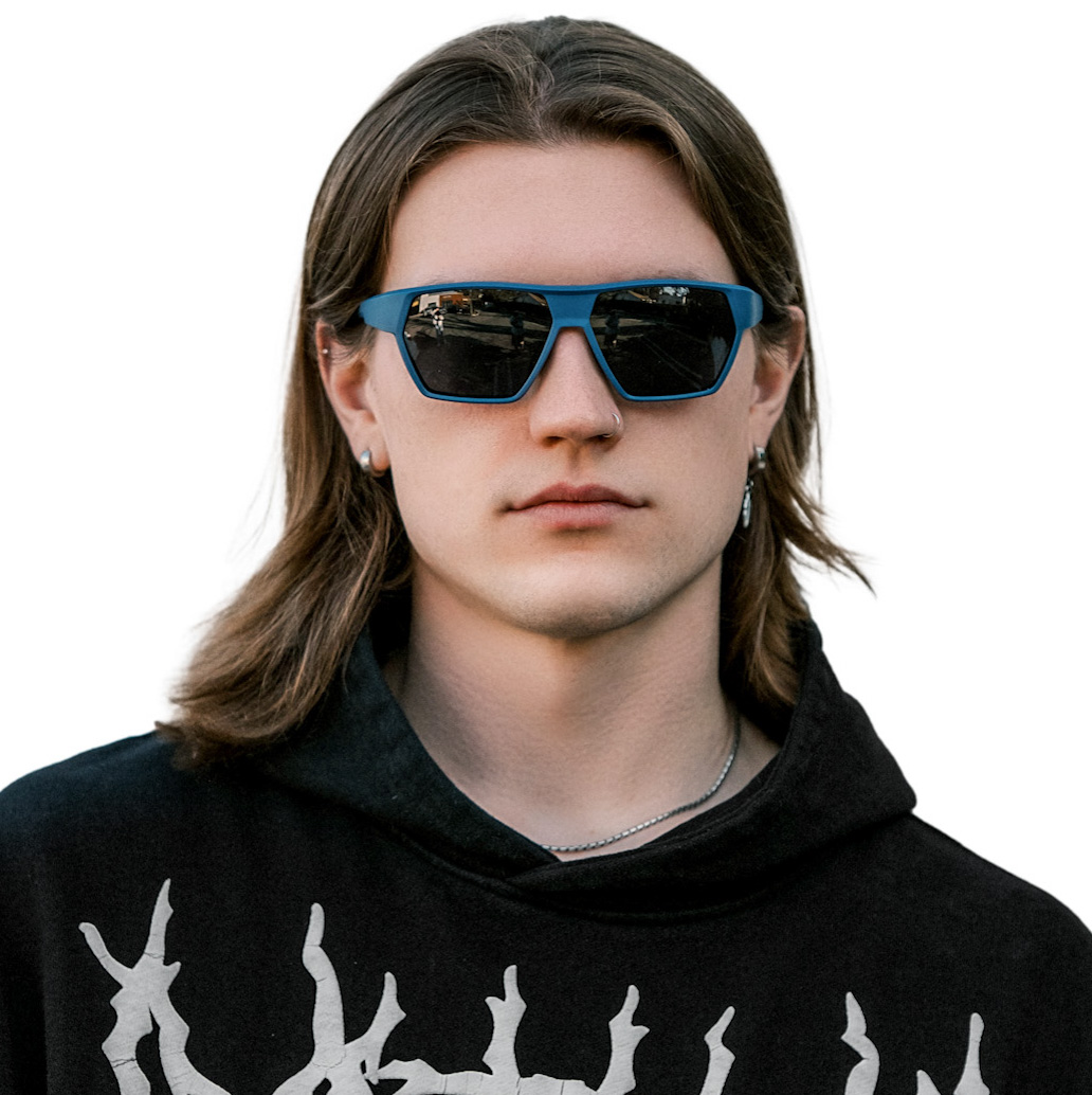 Matrix Belgrade Prescription Sports Safety Sunglasses Blue For Men and Women - Cycling, Running and Baseball Glasses - Image 4