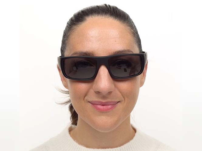 Amarillo Rx Sports Sunglasses Black - ANSI Z87.1 Certified - Image 4