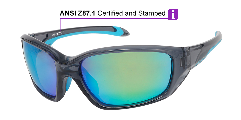 Matrix Aspen Prescription Safety Glasses -- ANSI Z87.1 Certified -- Spring Hinge - Image 5