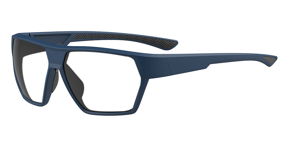Matrix Belgrade Prescription Sports Safety Sunglasses Blue For Men and Women - Cycling, Running and Baseball Glasses - Image 2