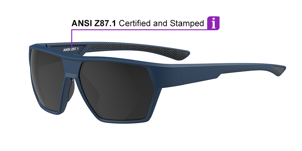 Matrix Belgrade Prescription Sports Safety Sunglasses Blue For Men and Women - Cycling, Running and Baseball Glasses - Image 5