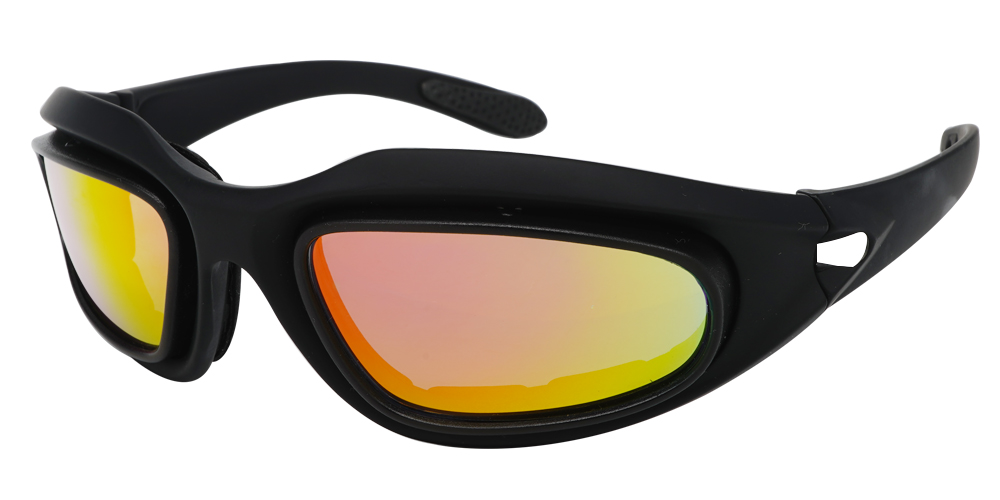 Laredo Rx Sports Sunglasses - Unisex Prescription Sunglasses for Running, Motorcycle
