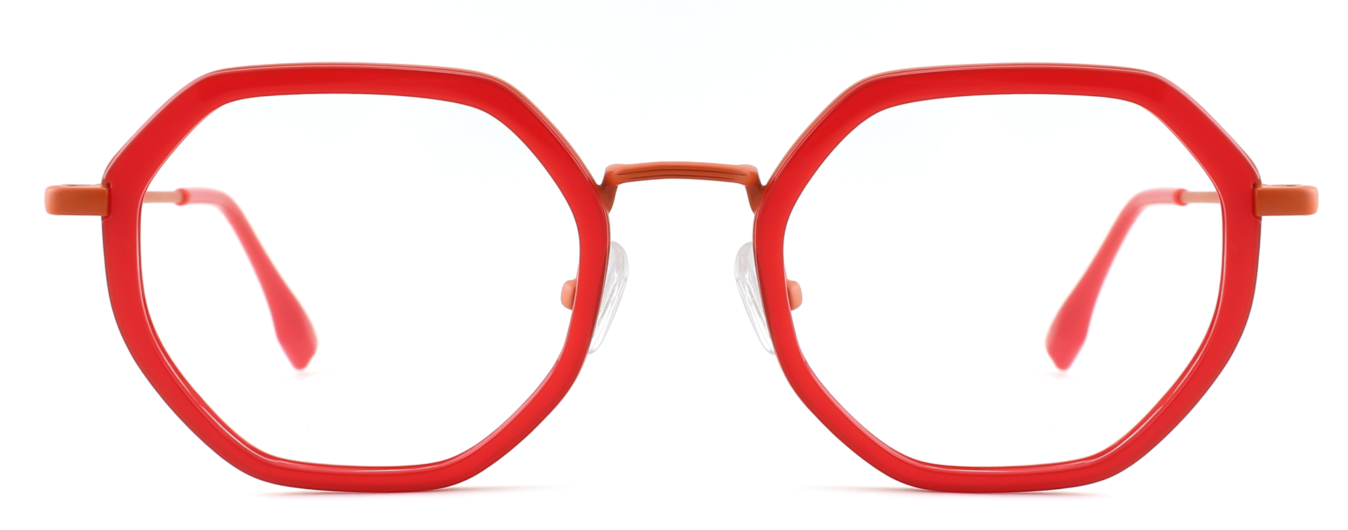 Elena Prescription Eyeglasses Red - Image 2