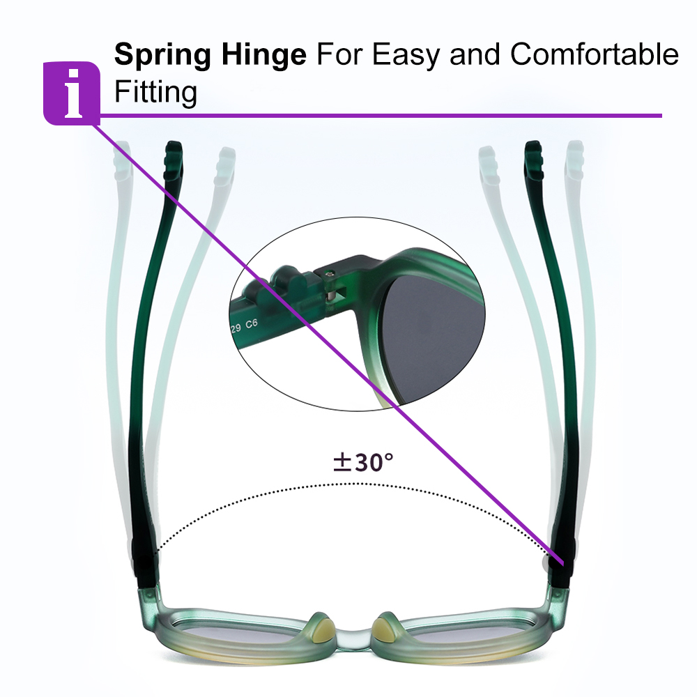 Emma Green RX Glasses For Youth - Kids Friendly Impact Resistant - Boys and Girls Prescription Eyeglasses - Image 4