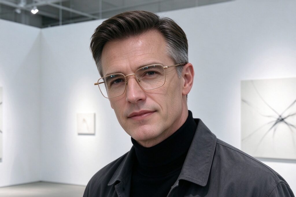 Men Metal Eyeglasses