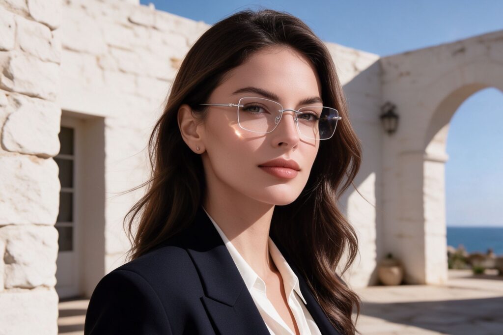 Rimless Eyeglasses For Women
